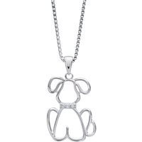 Collana Bliss Donna Funny Pets in Argento Zirconia 20073154 - 20073154